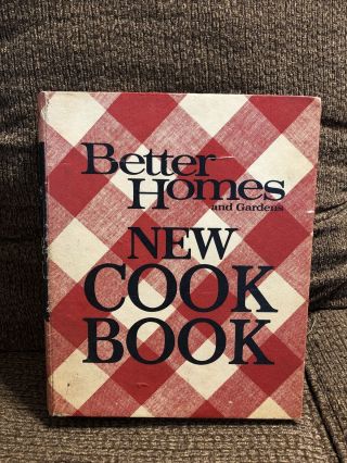 Better Homes And Gardens Cook Book 1970 Third Printing