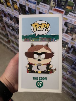 Funko POP The Coon South Park 2017 - Summer Convention Exclusive NEVER OPENED 3