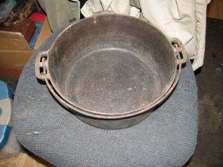 Vintage Cast Dutch Oven Only Mark Is 8 / No Lid
