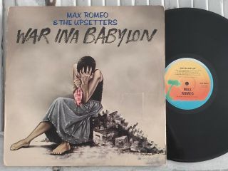 Max Romeo & The Upsetters - War Ina Babylon Orig Lp Uk Island 1st Press