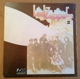 Led Zeppelin LP 2 Same UK Atlantic Plum Press A//6 B//4 KILLING FLOOR CREDIT, 2