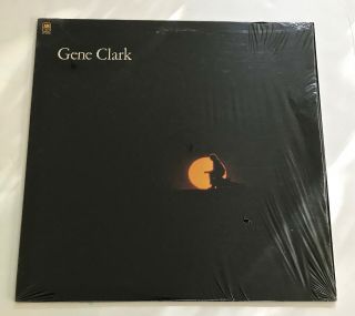Gene Clark - White Light Lp.  White Label Promo Record.  Nm/ex