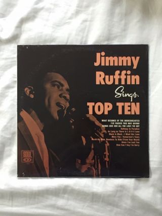Jimmy Ruffin Sings Top Ten - Lp Soul704 Still 1st Edition 1966