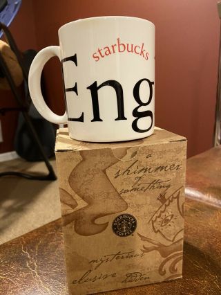 Starbucks Mug England