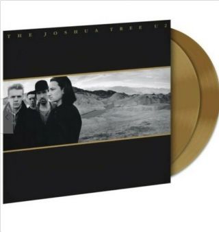 U2 The Joshua Tree Limited Edition Gold Vinyl 180gram 2lp Gatefold