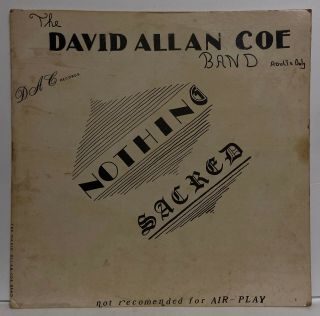 David Allan Coe Band Nothing Sacred 