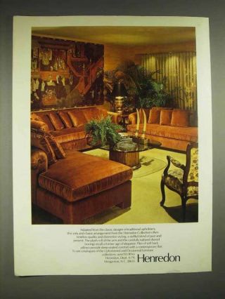 1979 Henredon Furniture Ad