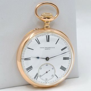 Patek Philippe Pocket Watch 18k Pink Gold 51 Mm.  Year 1900´s