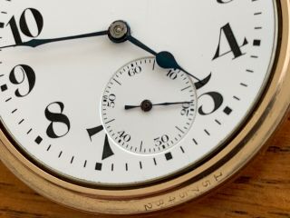 Howard 21jewels railroad chronometer series 11,  16 size pocketwatch 4