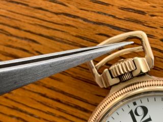 Howard 21jewels railroad chronometer series 11,  16 size pocketwatch 6