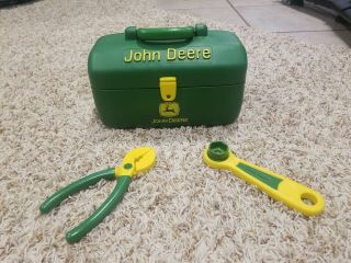 John Deere Kids Tool Box With Tools