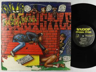 Snoop Doggy Dogg - Doggystyle Lp - Interscope/death Row 1st Press