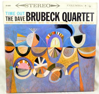 The Dave Brubeck Quartet Time Out Columbia Records M - Cs 8192 Six Eye