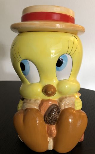 Vintage Tweety Bird Looney Tunes Cookie Jar By Gibson 1997 Warner Bros.