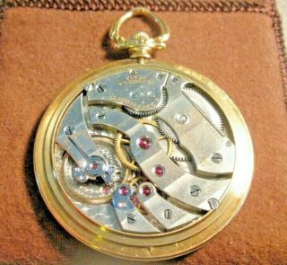 C.  H.  Meylan for Spaulding and Co. ,  18 Jewel,  18K solid gold pocket watch,  estate. 2