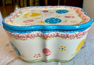 Temp - Tations By Tara Old World Easter Egg Hunt - 1 1/2 Qt Casserole With Lid