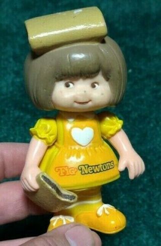 Vintage 1983 Advertisement Nabisco Fig Newtons Cookie 4 " Doll By Talbot Toys