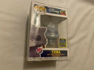 Funko Pop Sdcc 2020 Disney Yzma Emperors Groove With Soft Protector
