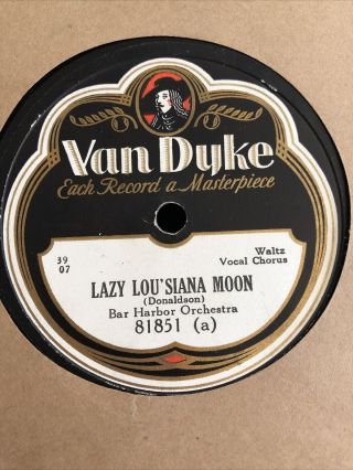 Van Dyke 81851 - “lazy Lou’siana Moon / Because I’m Lonesome” Newport Syncopator