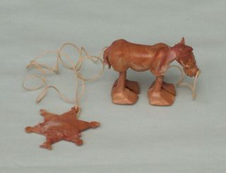 Vintage Ramp Walker Weeties Cereal Toy Horse