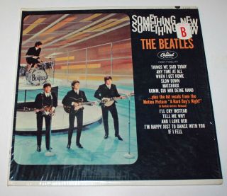 The Beatles - Something - Capitol - 1964 - Mono - Lp - Semi - - Nm