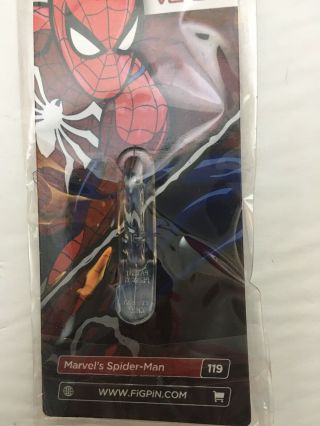 Figpin Marvel ' s Spider - Man Gamer Verse Sony PS4 Spiderman Pin 119 3