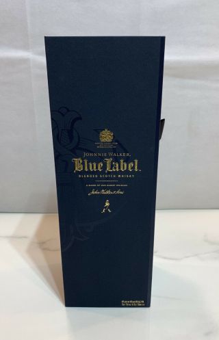 Johnnie Walker Blue Label Box Only For 750 Ml Bottle