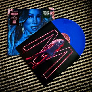 Mariah Carey - Caution - Limited Edition Barnes & Noble - Blue Vinyl Lp - Usa