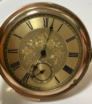 Swiss 5 Minute Repeater Pocket Watch 14k Bwc Co Case 1905
