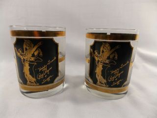 Roy Rogers And Trigger Happy Trails Drinking Glass Set Of Two