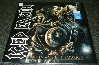 Iced Earth - Live In Ancient Kourion - 2013 3xlp Clear Vinyl - Limited 100 - New/sealed