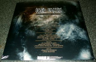 ICED EARTH - LIVE IN ANCIENT KOURION - 2013 3xLP CLEAR VINYL - LIMITED 100 - NEW/SEALED 3