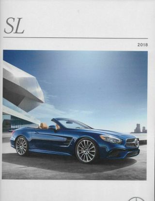 2018 18 Mercedes Benz Sl Class Sales Brochure