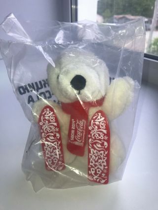Coca - Cola Russian Limited Christmas Bear Olympic Games Sochi 2014