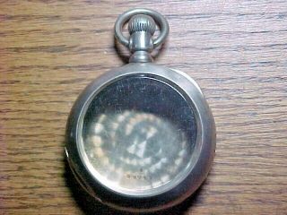 18s Fahys 4 Ounce Coin Silver Open Face Leverset Pocket Watch Case