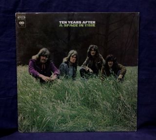 Ten Years After Very Rare Lp A Space In Time 1971 Usa 1stpress Not 180g