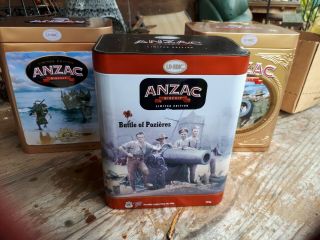 3 X Unibic Anzac Biscuit Tins