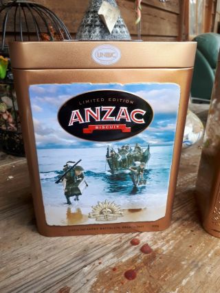 3 x Unibic anzac biscuit tins 2