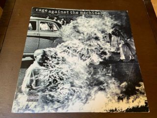 Rage Against The Machine S/t 1992 Press Epic Rap Rock Lp 90s Morello Og