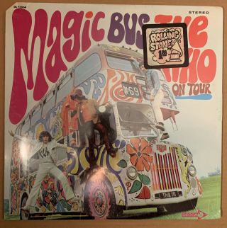 The Who Magic Bus On Tour U.  S.  Decca Stereo Ss