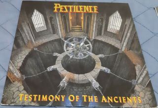 Pestilence - Testimony Of The Ancients 1st Press Vinyl,  Lp 1991 (r/c Records)