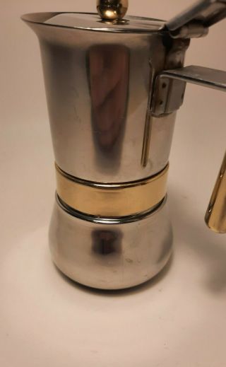 Espresso Maker Inox 18 - 10 Made In Italy - Stove top maker 3