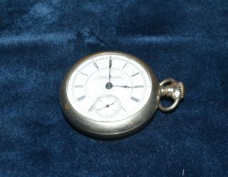Illinois Watch Co Rail Road King Pocket Watch 17 Jewel 1885