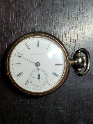 1890 Hampden 18 Size,  17 Jewel Pocket Watch