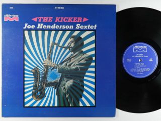 Joe Henderson Sextet - The Kicker Lp - Milestone Vg,