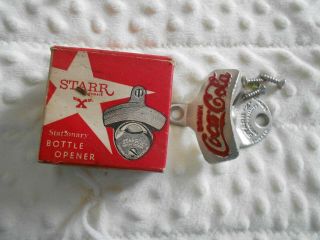 Vintage Starr X Coca Cola Bottle Opener Nos Old Stock