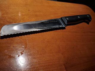 Vintage Gerber Legendary Blades Balance Plus 6 " Blade Serrated Knife Kitchen Bre