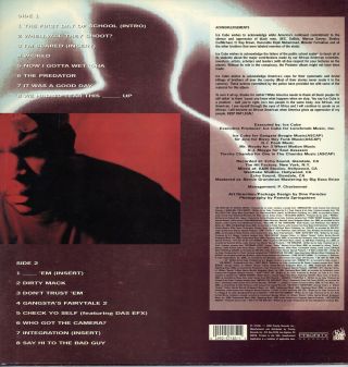 Ice Cube - The Predator ' 92 LP US ORG DJ Muggs NWA Eazy - E 2