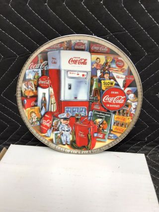 1995 The Eras Of Coca Cola 1970 - 1980 Numbered Edition 8” Collectors Plate 4219