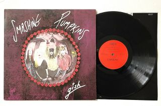 Smashing Pumpkins Gish Vinyl Lp Debut Album 1991 Caroline Us Red Label